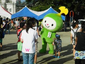 写真：わこうっちも遊びに来ました