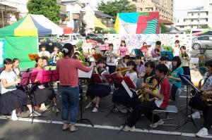 写真：吹奏楽の様子
