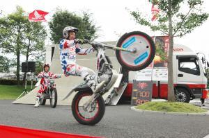 写真:ホンダのバイクショー