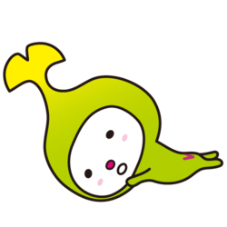イラスト：だらーんと横になるわこうっち