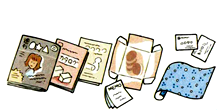 雑紙のイラスト
