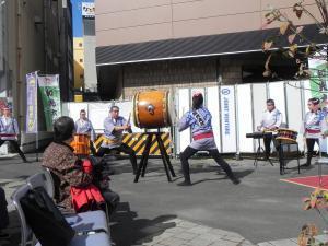 写真：和太鼓演奏