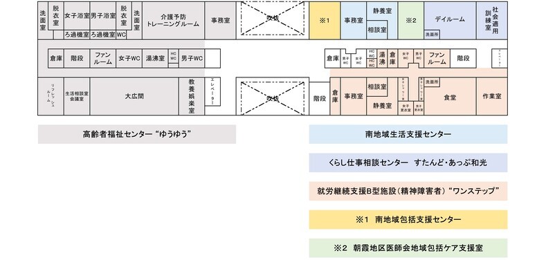 イラスト：2階平面図