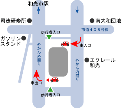 地図：総合福祉会館周辺図