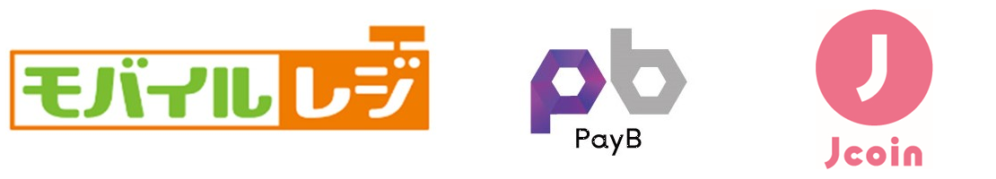 イラスト：アプリアイコン　モバイルレジ　PayB　Jcoin
