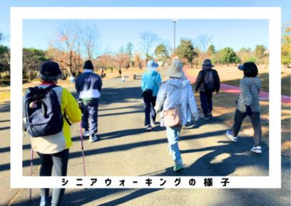 シニアウォーキングの様子