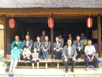 写真：白子囃子保存会の様子1