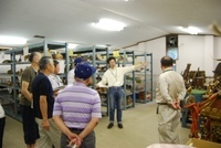写真:文化財保存庫整理の様子1