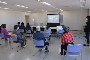 写真：令和3年度バーチャル集会1