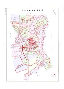 地図:和光市認定路線網図