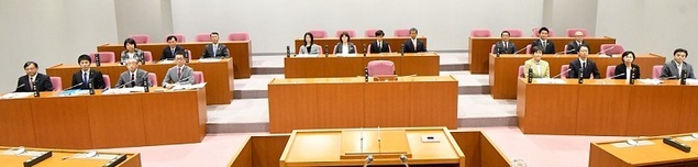 写真：議場