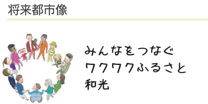 イラスト：みんなをつなぐワクワクふるさと和光