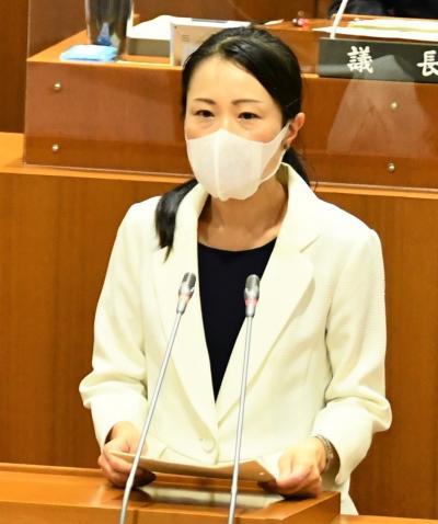 写真：市長所信表明