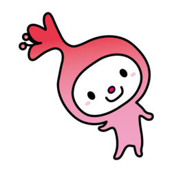 イラスト：左に傾くさつきちゃん