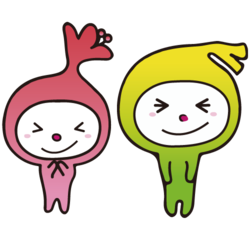 イラスト：笑うわこうっちとさつきちゃん