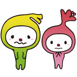 イラスト：かなしい1わこうっちとさつきちゃん
