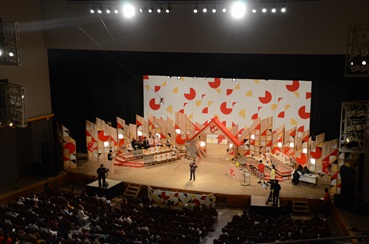 予選会のステージの様子