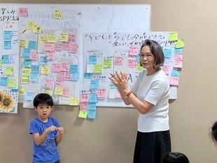 写真：投票後の発表2
