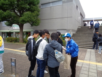 市民まつりでの啓発の様子1