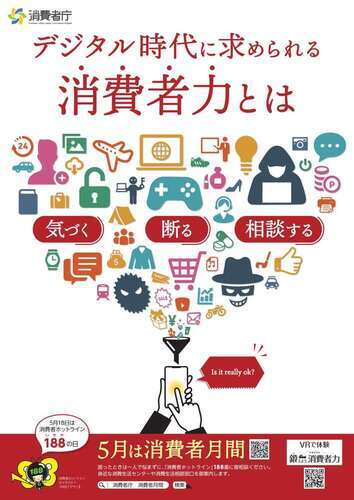 消費生活月間ポスター