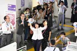 写真：壮行会の様子1