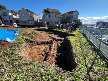午王山18次発掘現場1