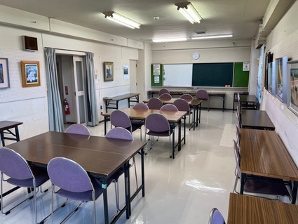 公民館自習室の写真
