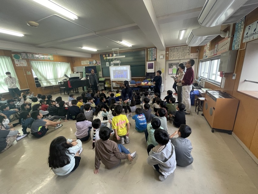 第5小学校での人権教室の様子