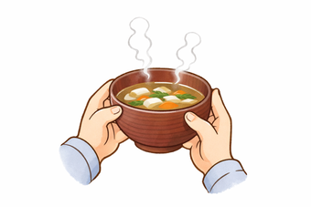 汁物のイラスト