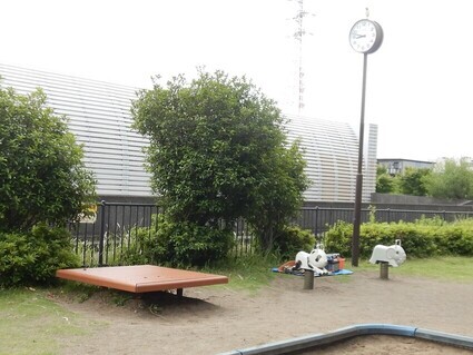 チビッコ公園日除け設置前の画像