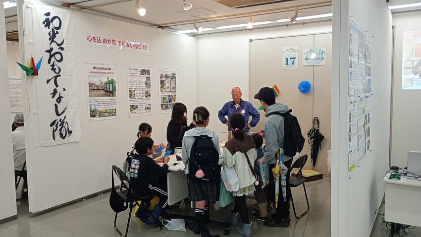 企画展示棟PRテント