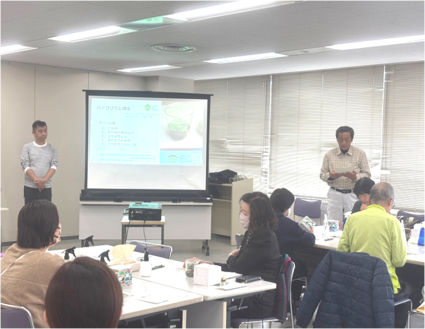 苔テラリウム講座の様子