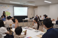 8/20開催した図書館下新倉分館でのこどもワークショップです。