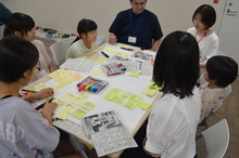 8/20開催した図書館下新倉分館でのこどもワークショップです。