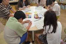 8/22開催したわぴあでのこどもワークショップです。