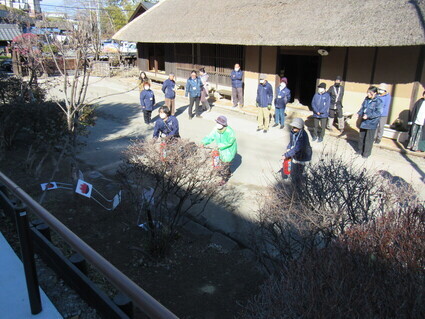 画像：消防訓練