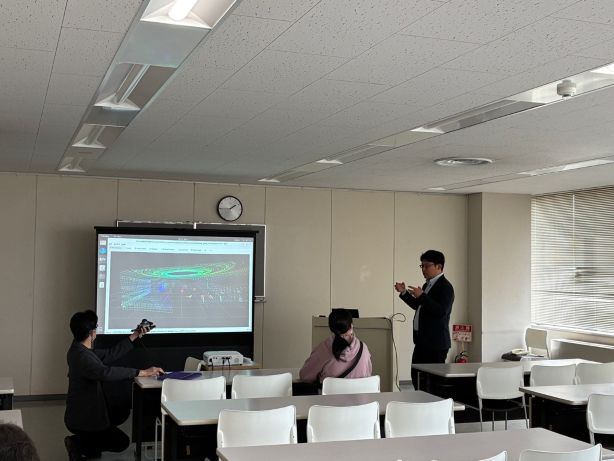 中学生自動運転出前講座写真