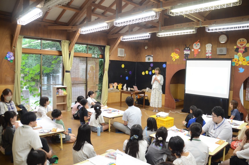 南児童館でのワークショップの様子③
