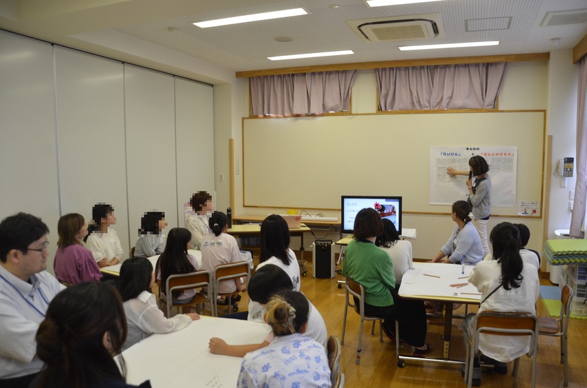 新倉児童館でのワークショップの様子③