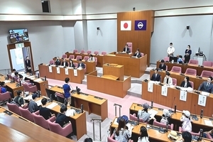 写真：模擬本会議の様子2